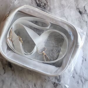 Transparent Crossbody Bag Stadium Approved and Concert Sports Event